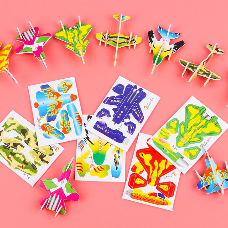 Kids Educational Device - Puzzle d'avion en papier créatif et