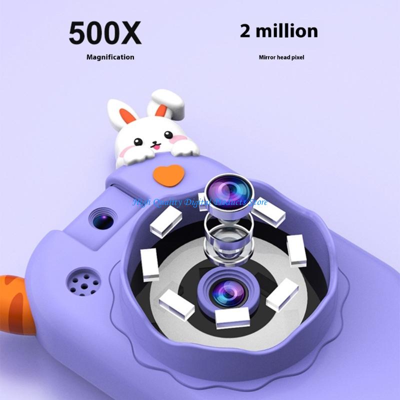Kids Education Images - U2JE Microscope Portable pour enfants avec