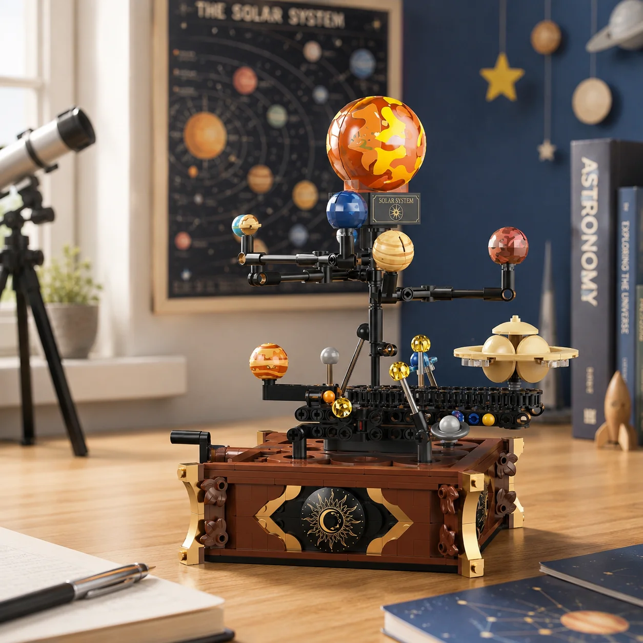 Solar System Model - 697 pièces – Modèle classique du