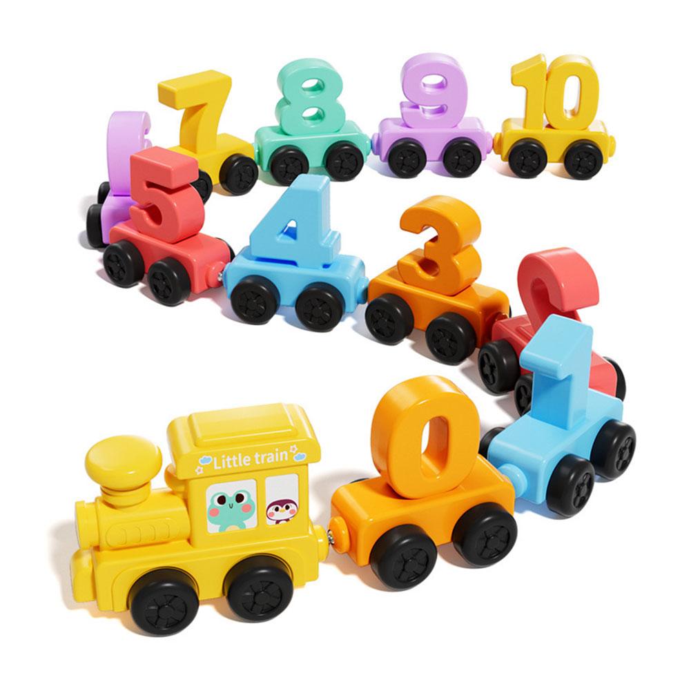 Kids Educational Gadget - Jouet éducatif Montessori, train en bois