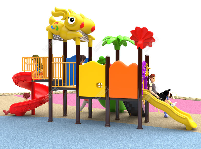 Toboggan en plastique le plus  - Kids Education Park avis et prix