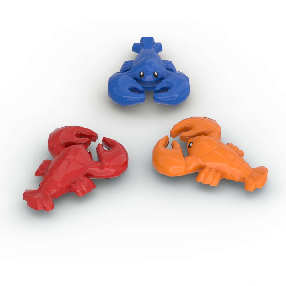 MOC 10 pièces homard écrevisse - Kids Education Park avis et prix