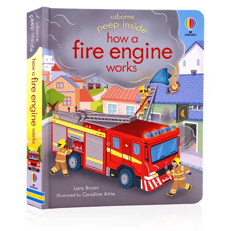 Usborne Peep Inside How A Fire - Kid Educational avis et prix