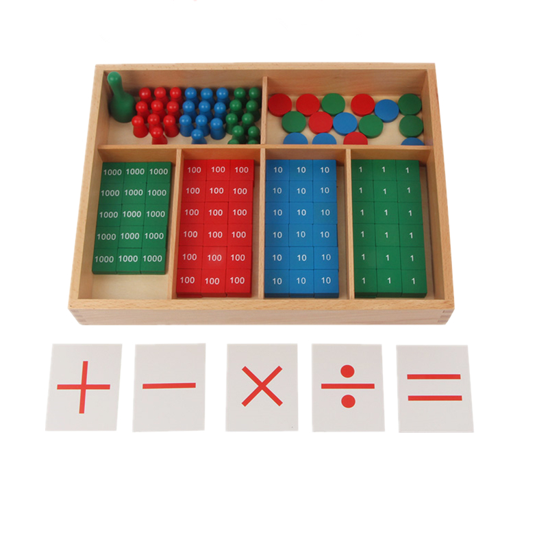 Jouets de Maths Montessori pou - Kids Education Material avis et prix