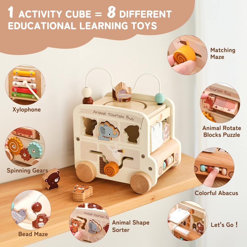 Jouets en bois Montessori pour - Kids Education Material avis et prix