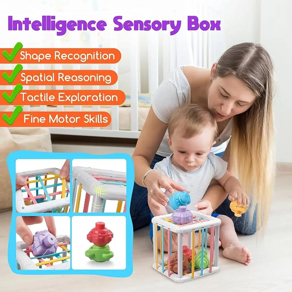 Cube de tri de formes Montesso - Kids Educational Gadget avis et prix