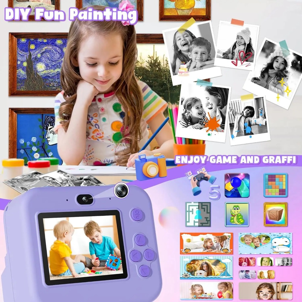 Caméra éducative à impression  - Kids Education Images avis et prix