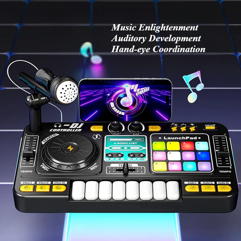 Table de mixage musicale DJ po - Kids Education Games App avis et prix