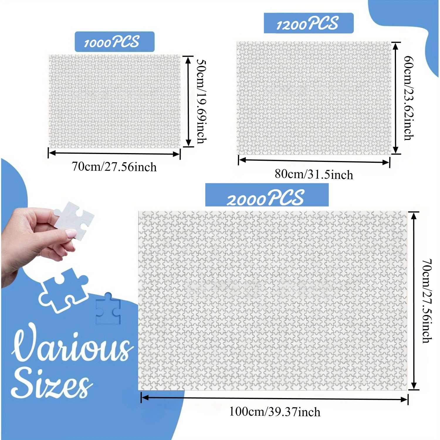 Puzzle de 500/1000 pièces, l'i - Kids Education Images avis et prix