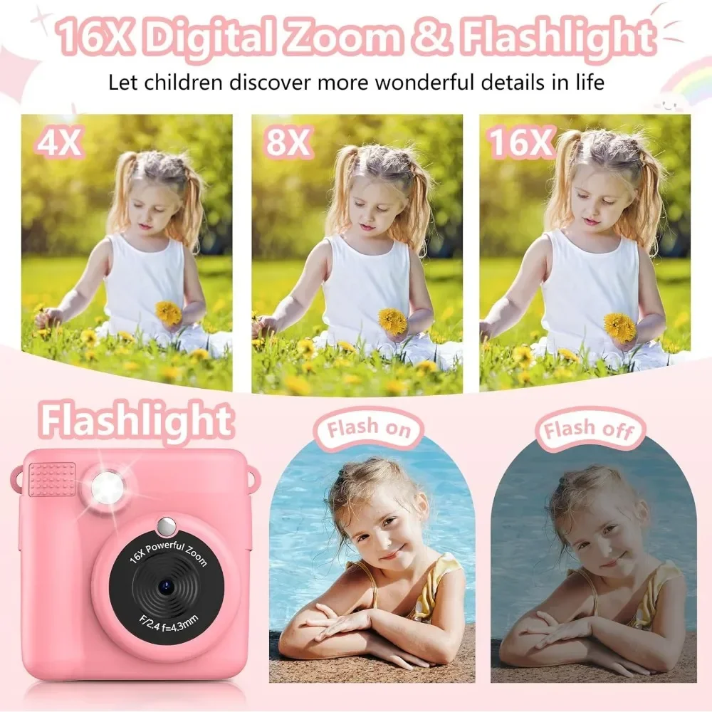 Appareil photo à impression in - Kids Education Images avis et prix