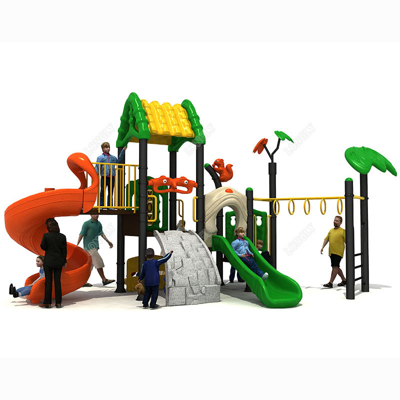Nouveau design de toboggan en  - Kids Education Park avis et prix