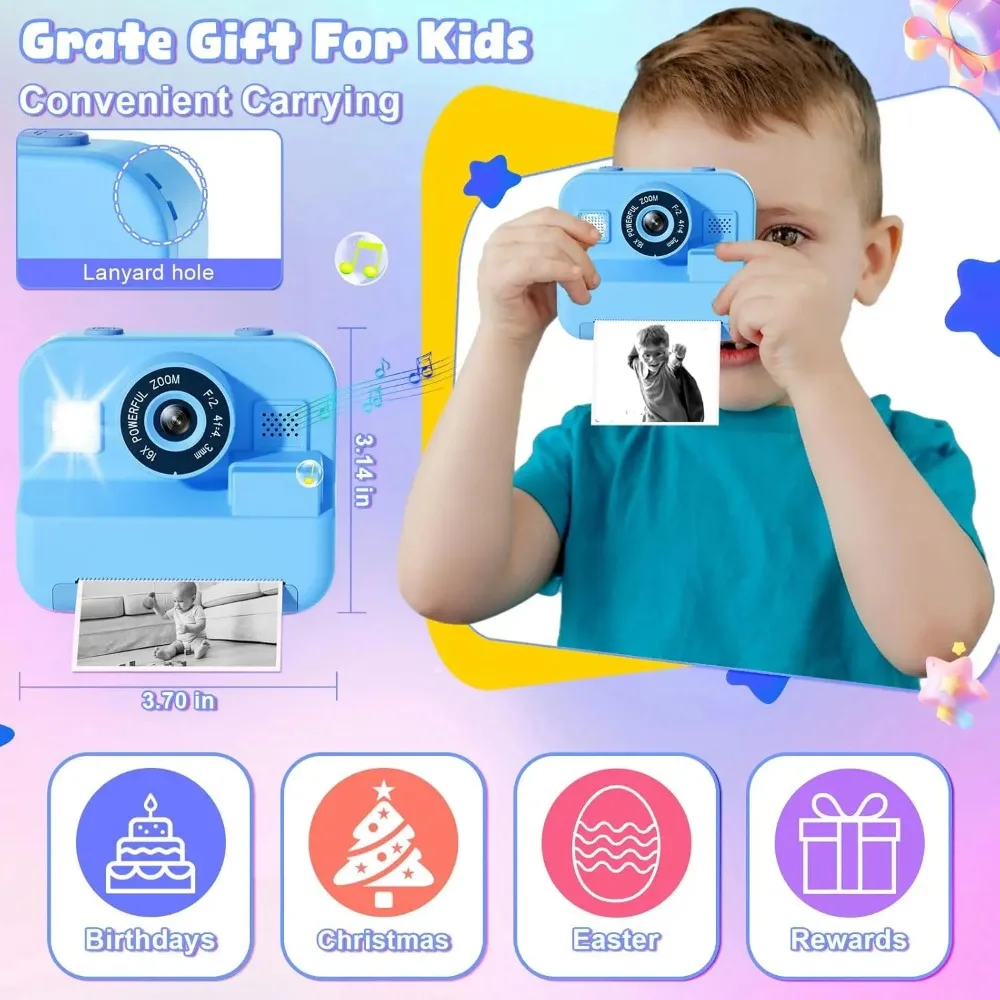 Appareil photo à impression in - Kids Education Images avis et prix