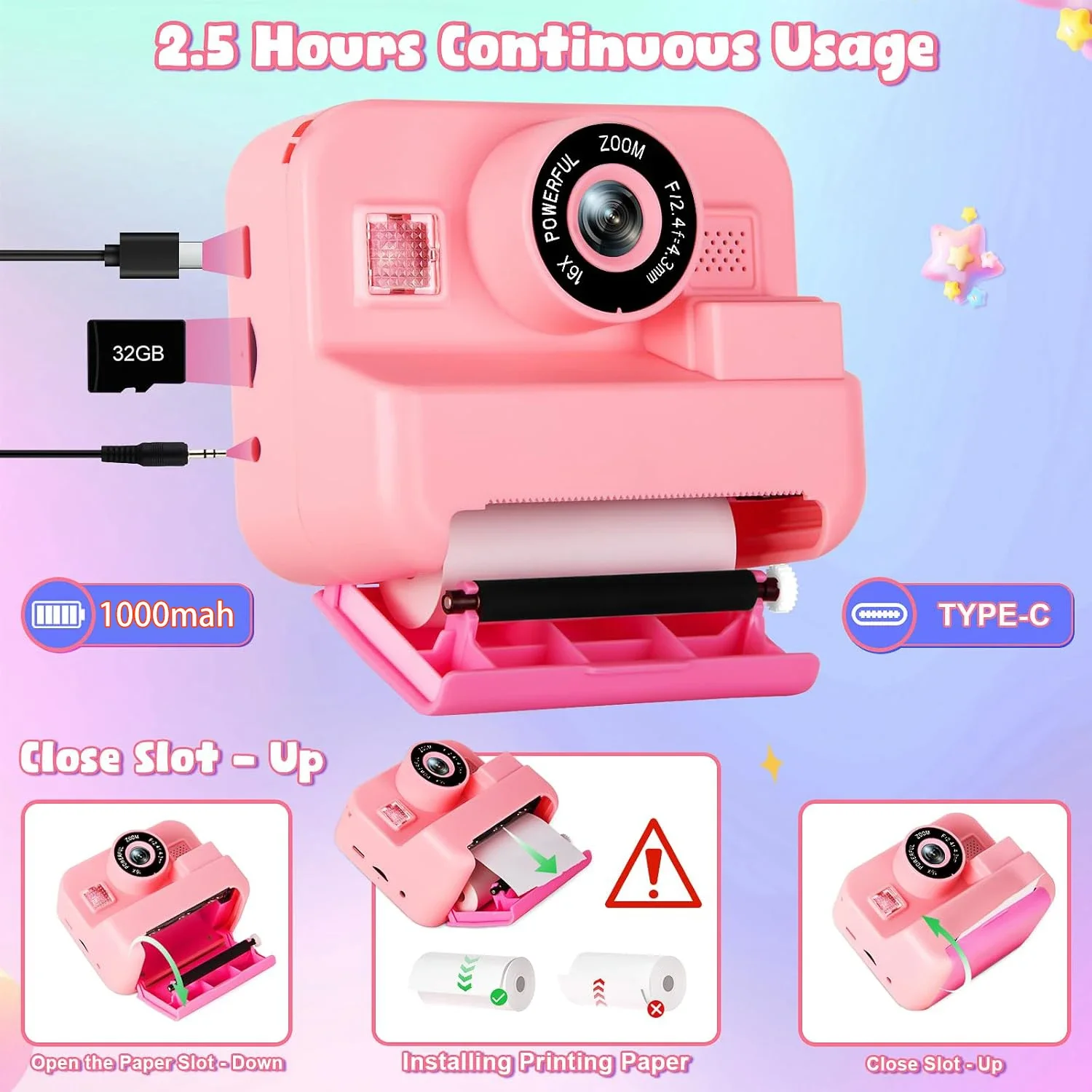 Appareil photo numérique pour  - Kids Education Images avis et prix