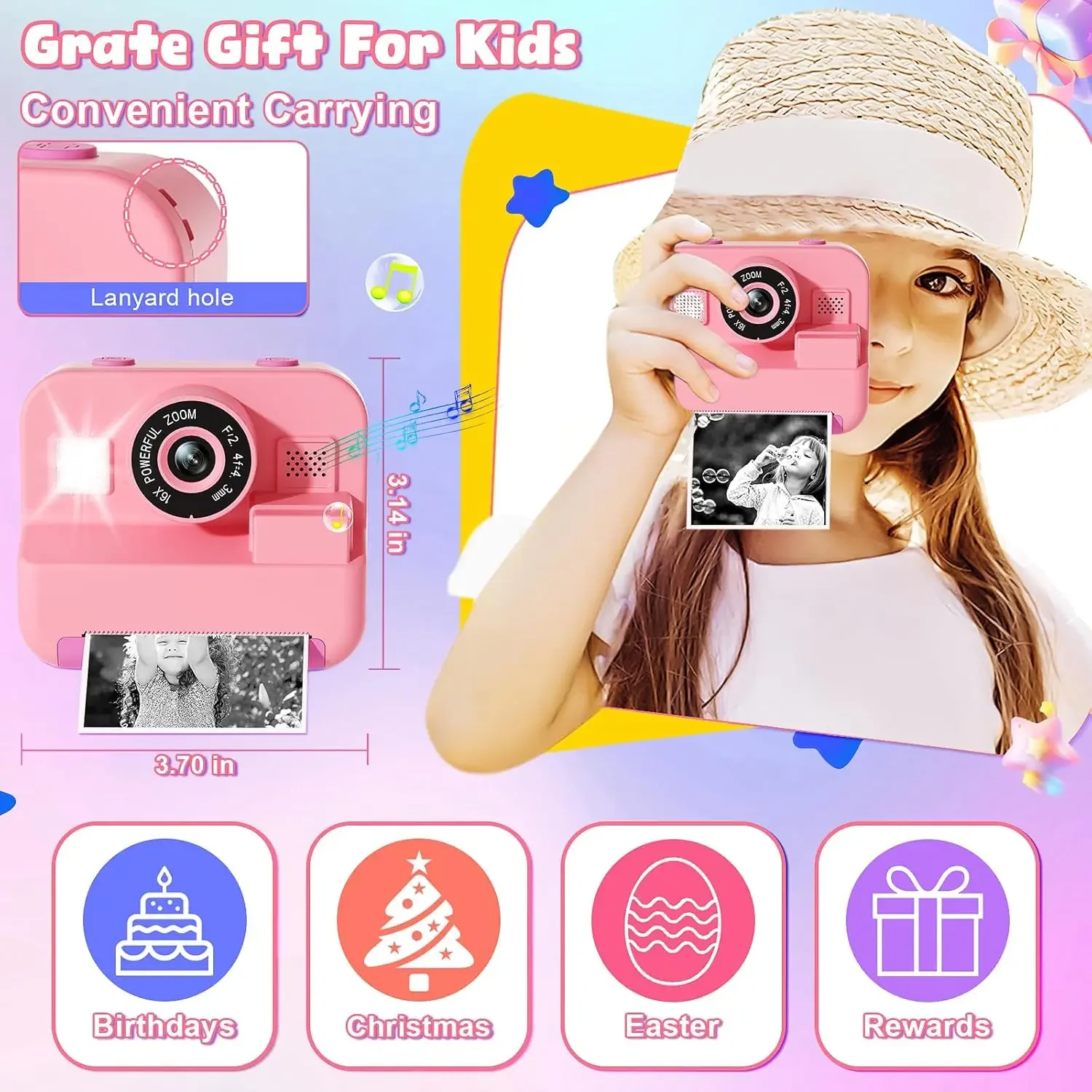 Appareil photo numérique pour  - Kids Education Images avis et prix