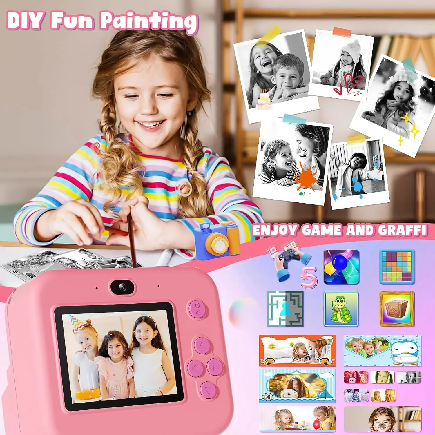 Appareil photo numérique pour  - Kids Education Images avis et prix