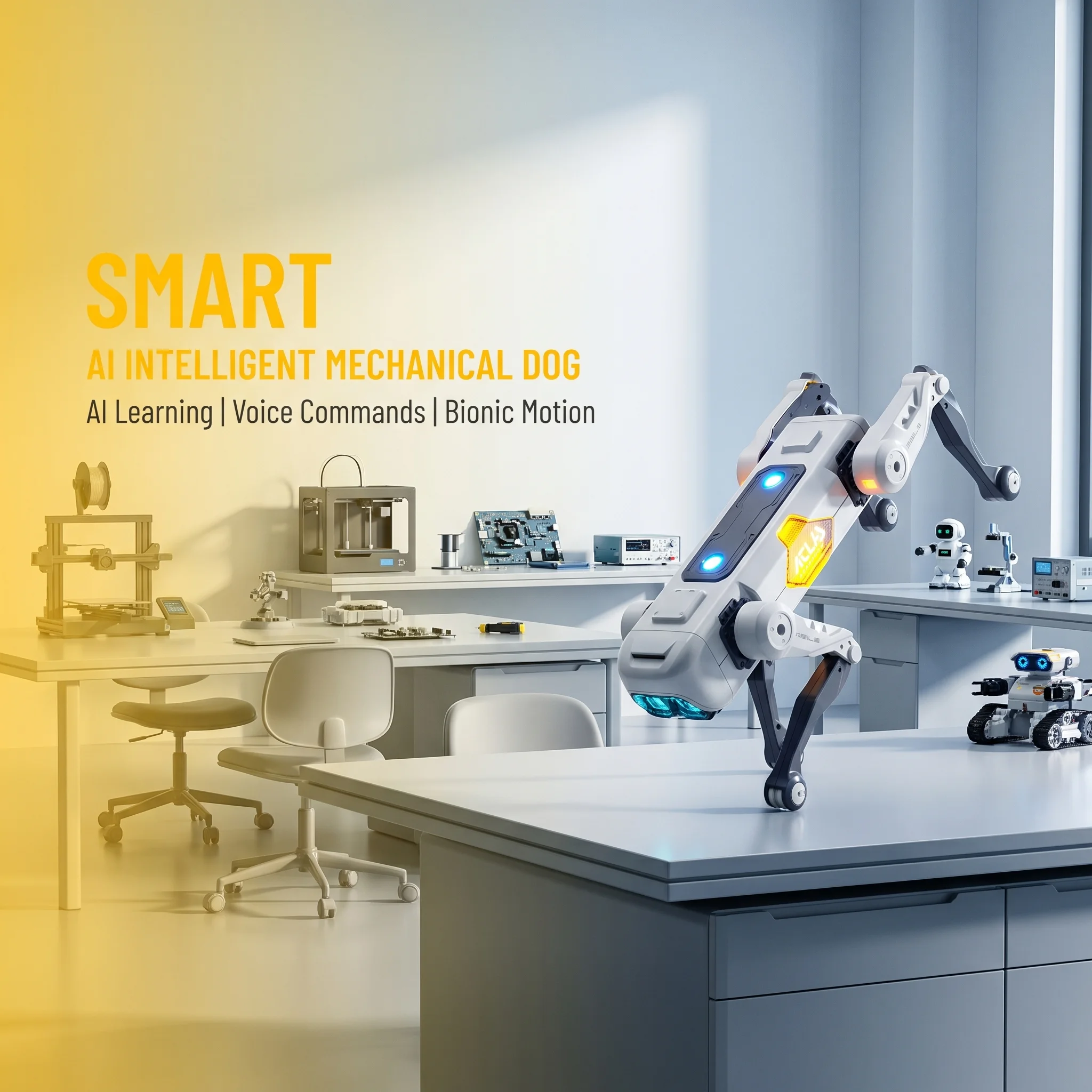 Robot chien intelligent IA, co - Kids Educational Gadget avis et prix